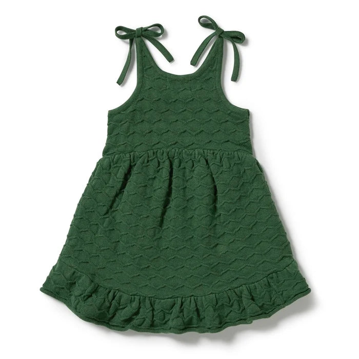 Lillipad Organic Knitted Chevron Dress