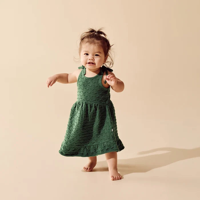 Lillipad Organic Knitted Chevron Dress