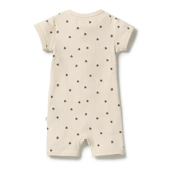 My Lucky Charm Organic Boyleg Zipsuit
