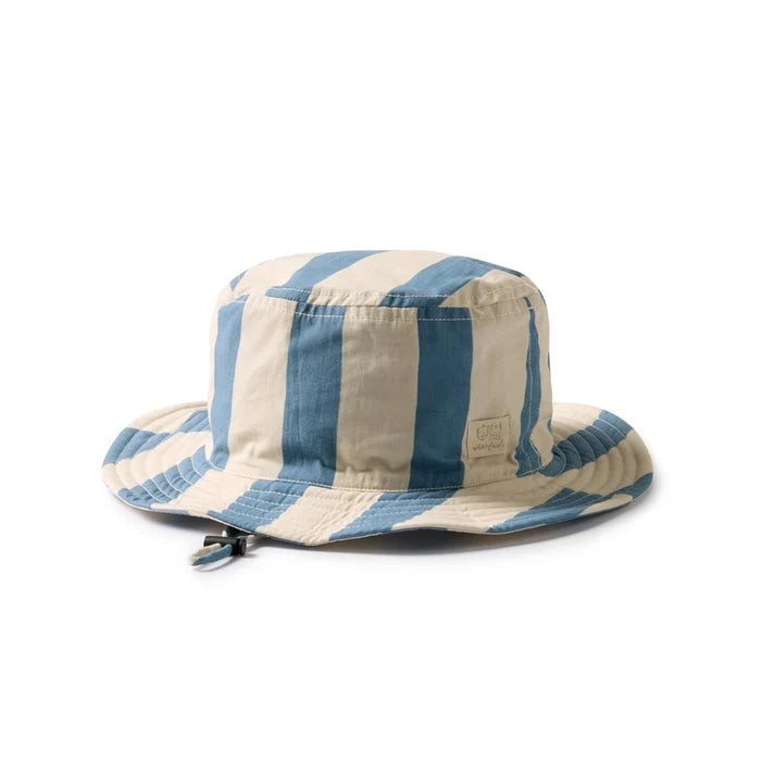 Ocean Stripe Sun Hat