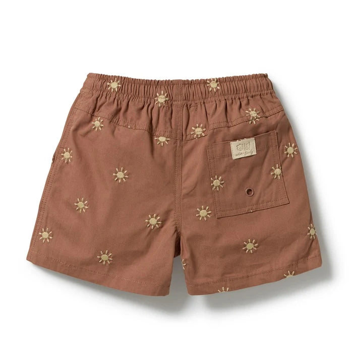 Make Me Shine Swim Board Short