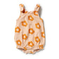 Daisy Glow Organic Terry Tie Playsuit