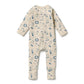 Tout est Magique Organic Zipsuit with Feet