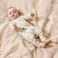Whispering Willows Organic Zipsuit with Feet