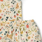 Summer Garden Organic Short Sleeved Pyjamas