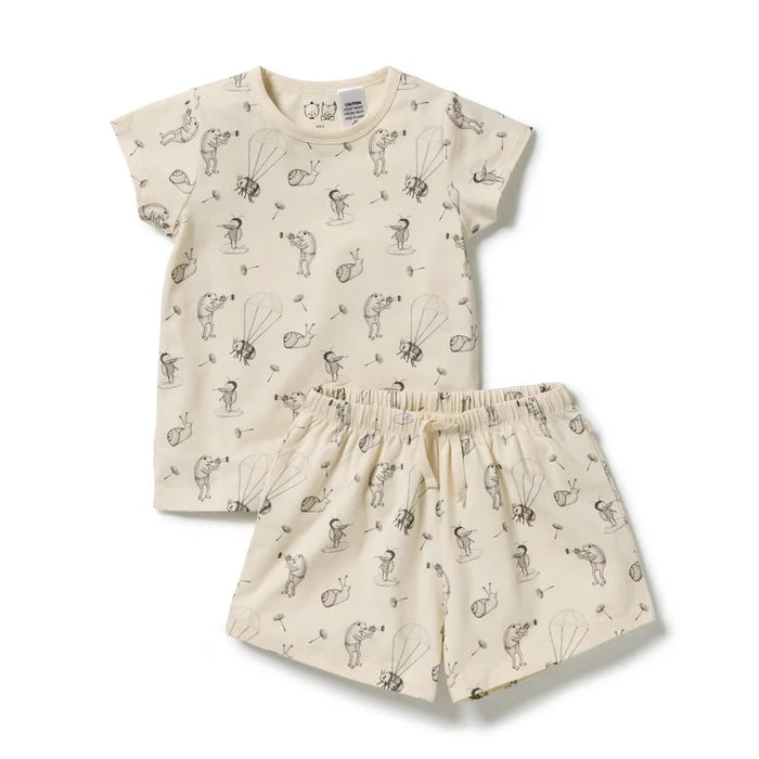 Whispering Willows Organic Short Sleeved Pyjamas
