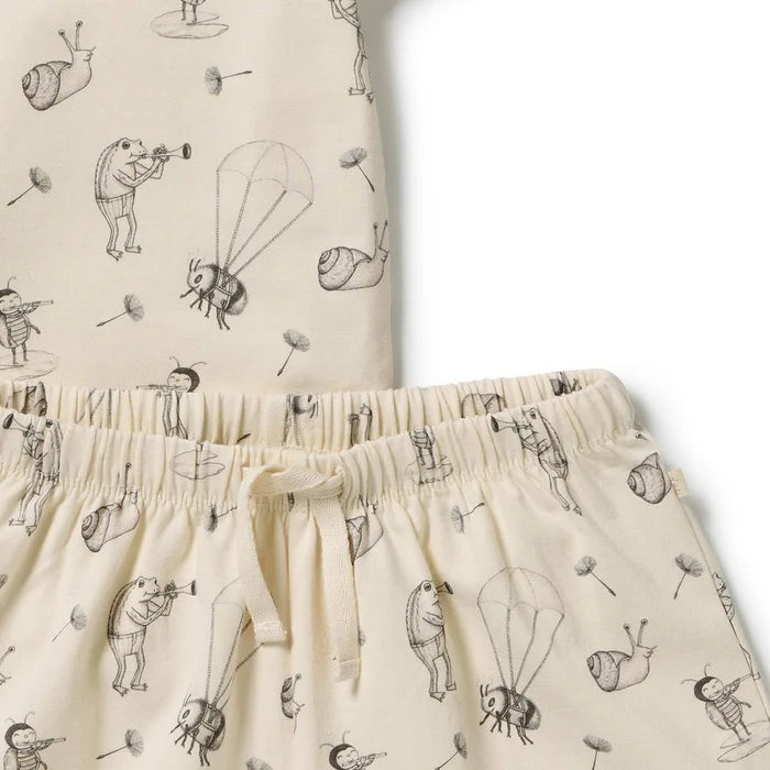 Whispering Willows Organic Short Sleeved Pyjamas