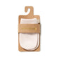 Organic Stripe Rib Mittens | Cantaloupe