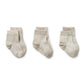 3 Pack Baby Socks | Clay