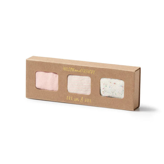3 Pack Baby Socks | Cantaloupe