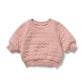 Rose Organic Quilted Sweat