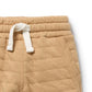 Honey Fawn Organic Quilted Sweat Pant