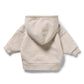 Oatmeal Organic Terry Hooded Sweat