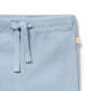 Storm Blue Organic Rib Legging