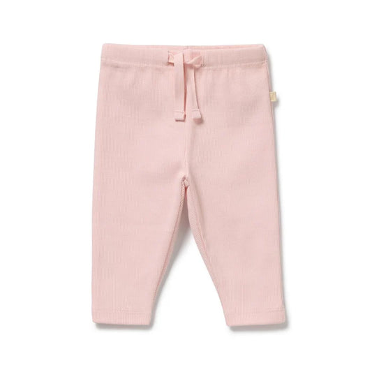 Strawberry Cream Organic Rib Legging