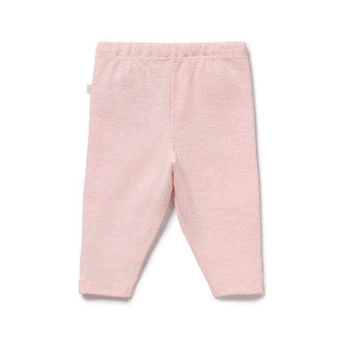 Strawberry Cream Organic Rib Legging