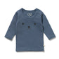 Twilight Blue Organic Rib Top