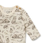 Foxglove Forest Organic Bodysuit