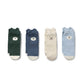 Boys Organic 4 Pack Baby Socks