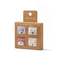 Girls Organic 4 Pack Baby Socks