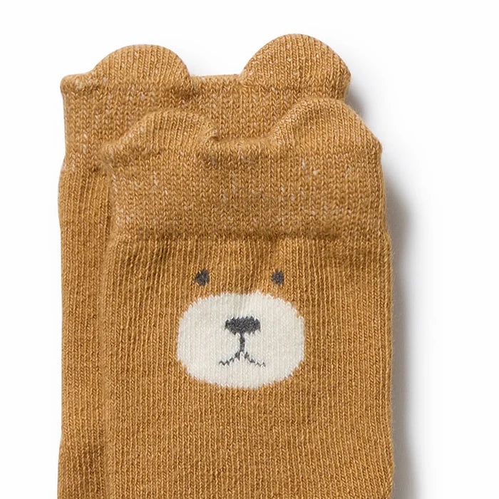 Unisex Organic 4 Pack Baby Socks