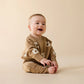 Beary Cute Organic Knitted Jacquard Jumper