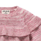 Rhubarb & Cream Ruffle Jumper