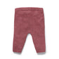 Rhubarb Organic Knitted Legging