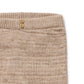 Organic Knitted Legging - Sandstone