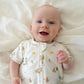 BEAR ORGANIC SS ZIPSUIT
