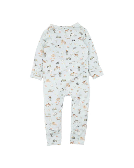 FARM  ECOCOSY LS ZIPSUIT
