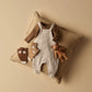 Nutmeg Organic Rib Long Sleeved Bodysuit