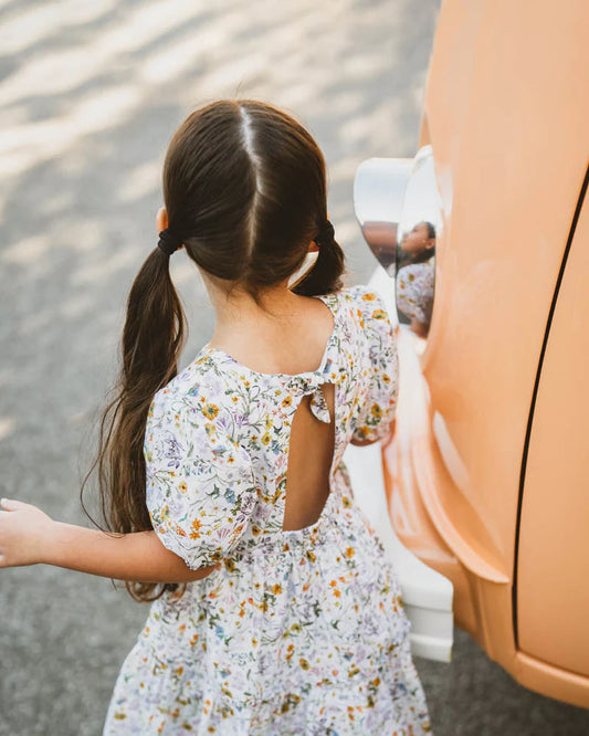 ZARA OPEN BACK DRESS 3-7YRS