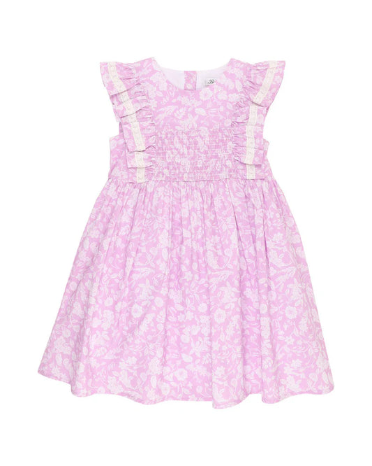 ZARA LILAC PRINT DRESS 3-7RS
