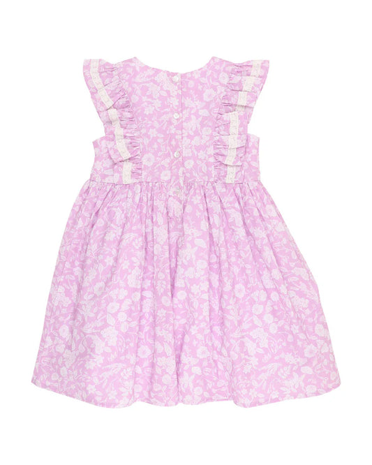 ZARA LILAC PRINT DRESS 3-7RS