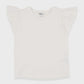SNOW BROIDERY TEE 3Y-7Y