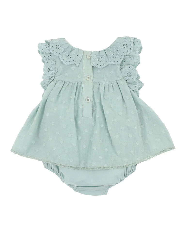 ANYA DOBBY OVERLAY BODYSUIT