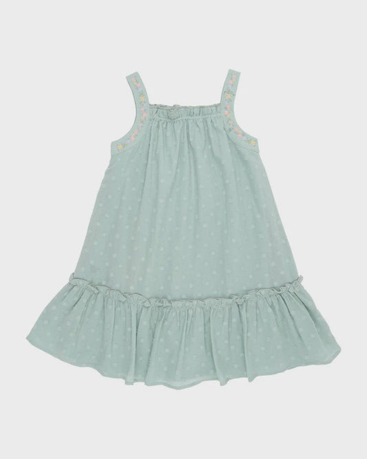 ANYA DOBBY DRESS 3-7YRS