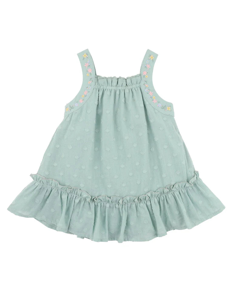 ANYA DOBBY DRESS