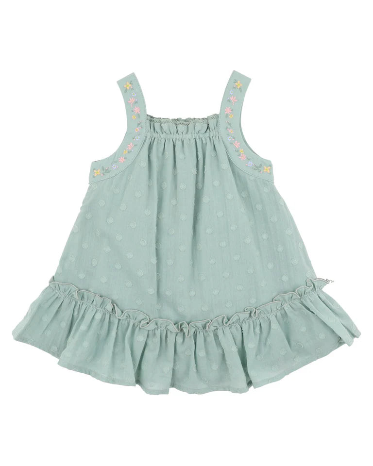 ANYA DOBBY DRESS