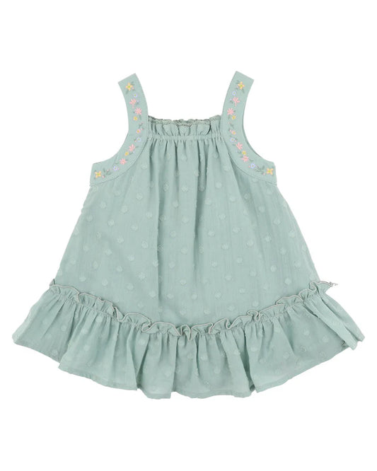ANYA DOBBY DRESS