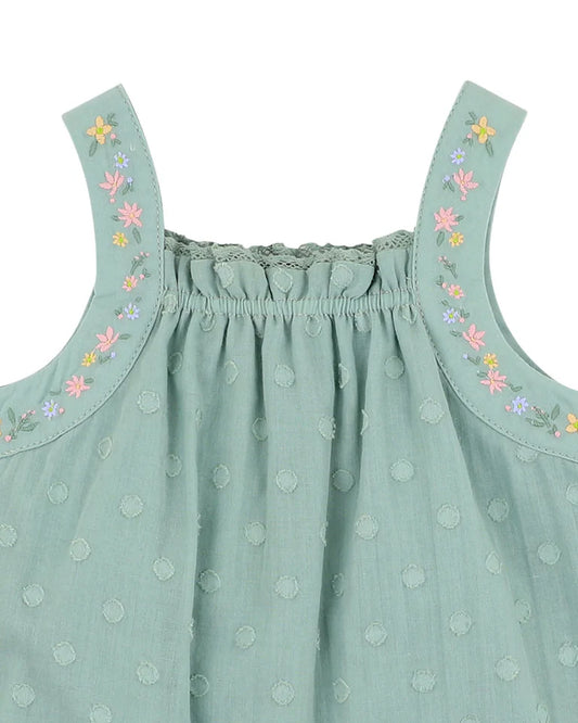 ANYA DOBBY DRESS