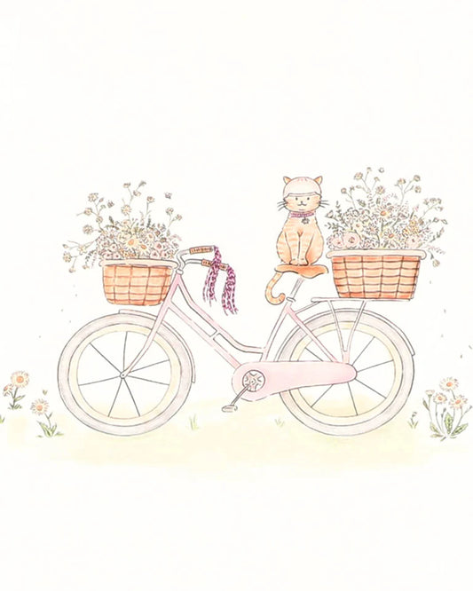 TESS BICYCLE TEE 3-7YRS