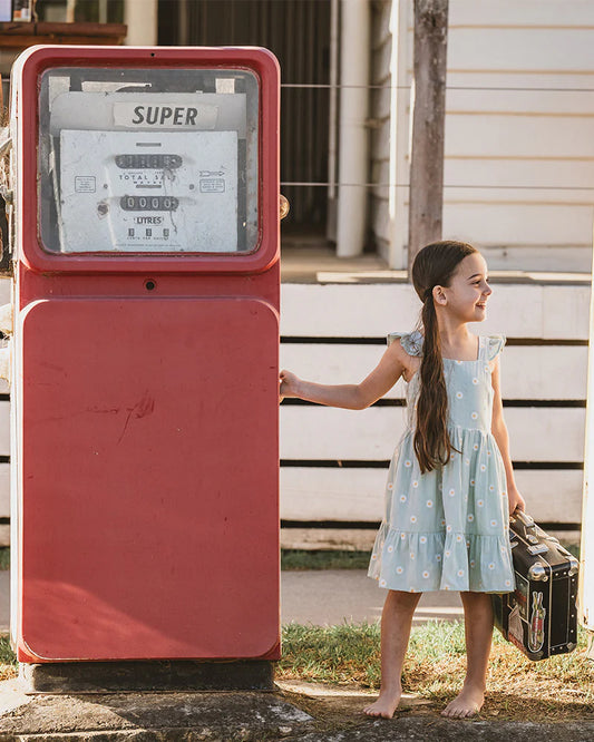 TESS EMB. DAISY DRESS