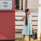 TESS EMB. DAISY DRESS 3-7YRS