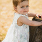MADELYN PRINT OVERLAY DRESS