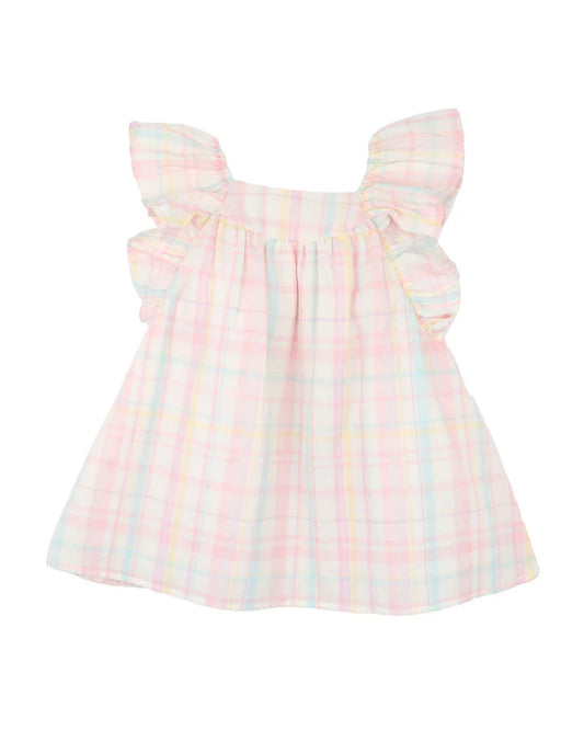 MADELYN CHECK DRESS
