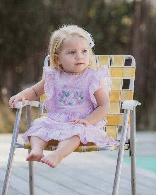MADELYN EMBROIDERED DRESS