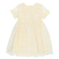 FESTIVE YELLOW SEQUIN DAISY DRESS 3-7YRS