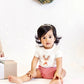 FESTIVE REINDEER BODYSUIT & SHORTS SET